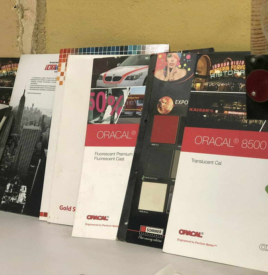 Каталоги пленки ORACAL